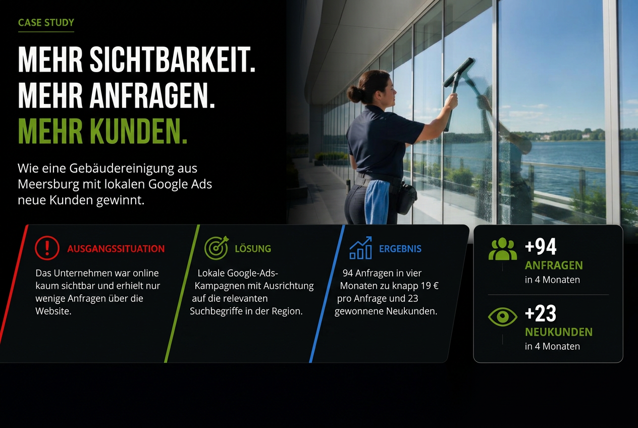 Fallstudie: Gebäudereinigung