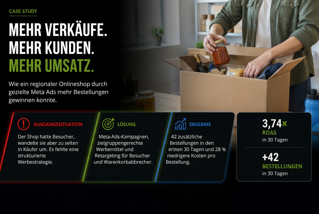 Fallstudie: Regionaler Onlineshop